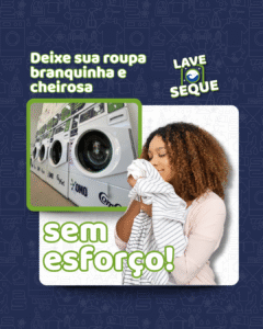 Deixe sua roupa branquinha e cheirosa - LAVE SEQUE