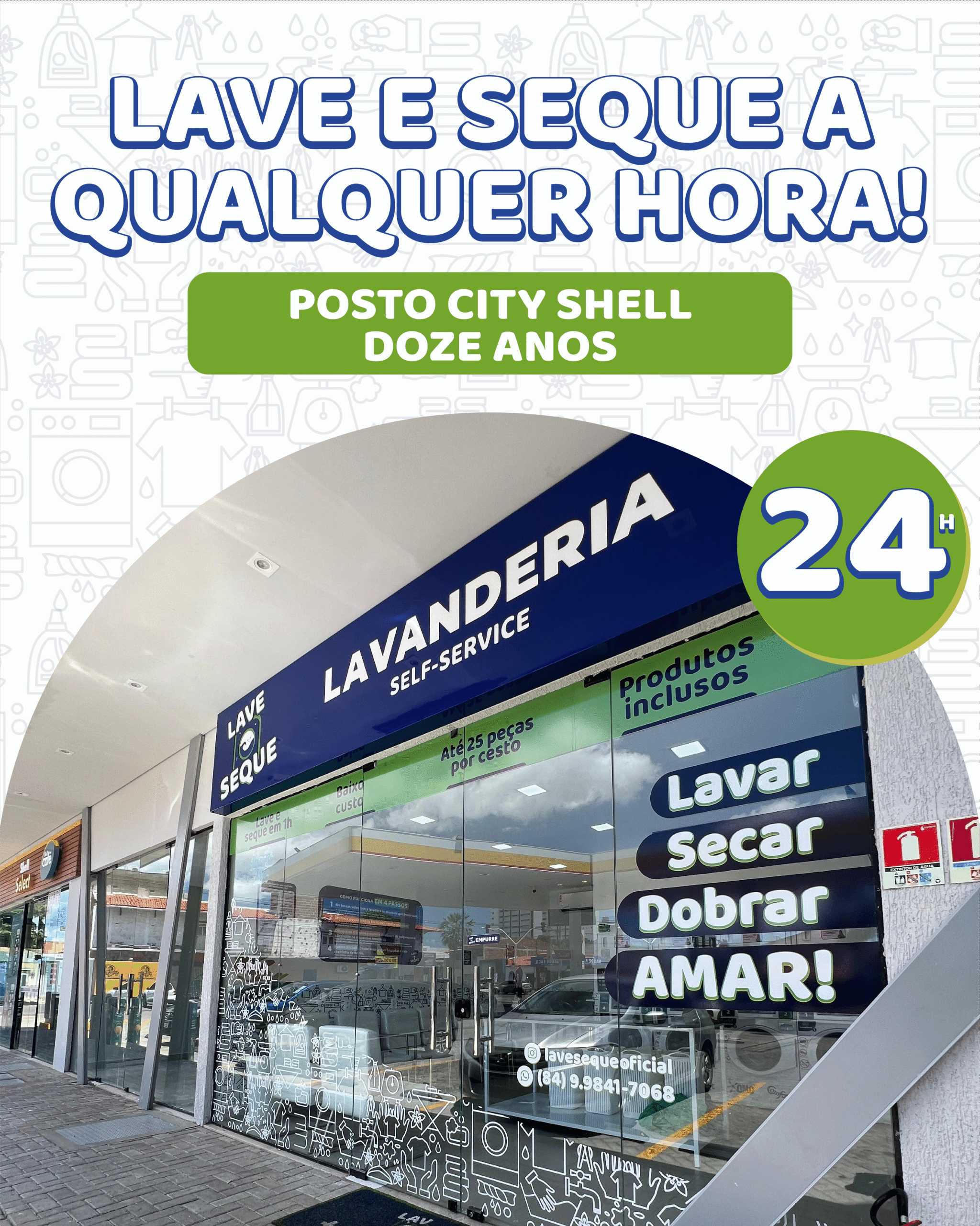 Lave Seque - Unidade Posto City Shell 24 horas